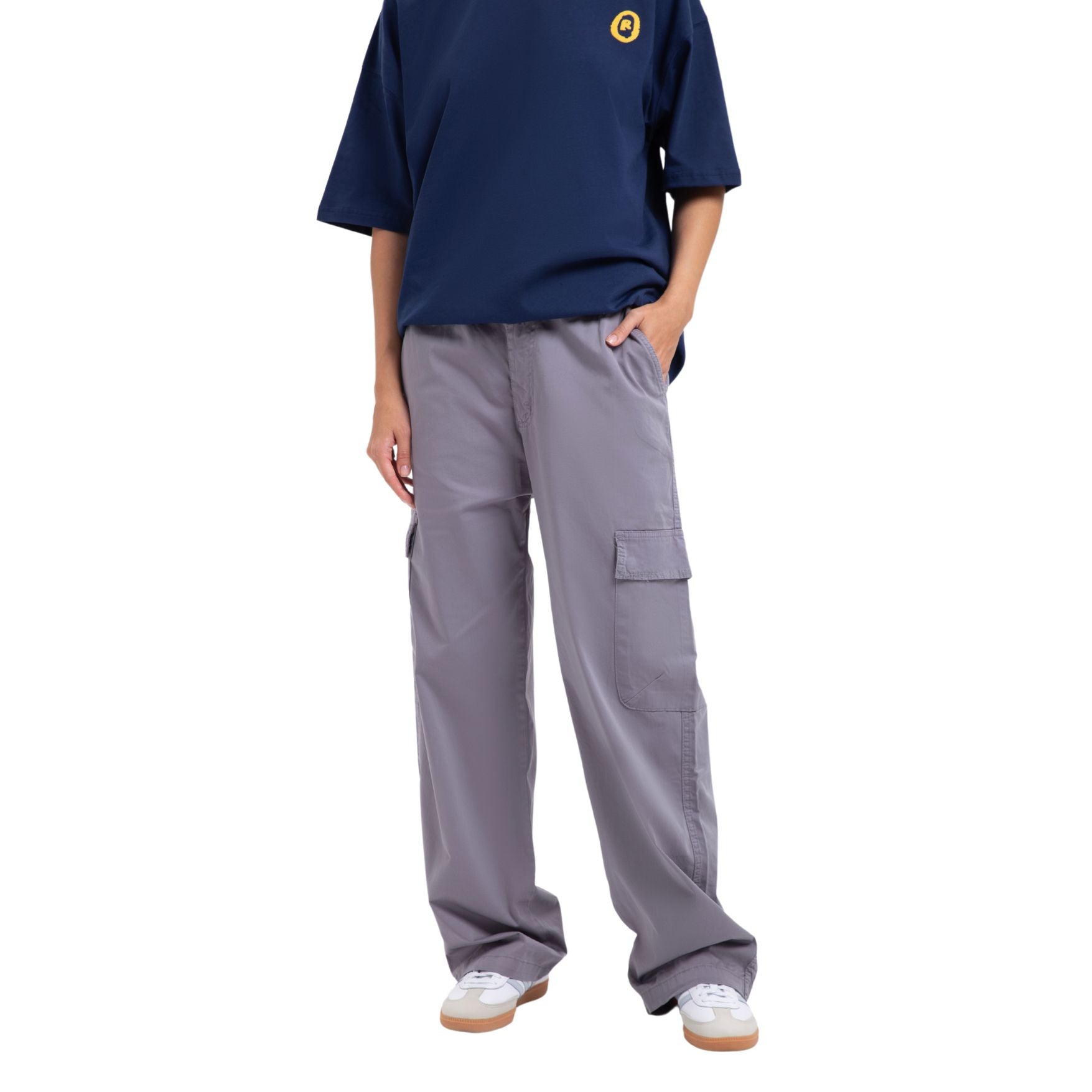 Baggy Cargo Pants - Cloudy Grey - Street Cultured