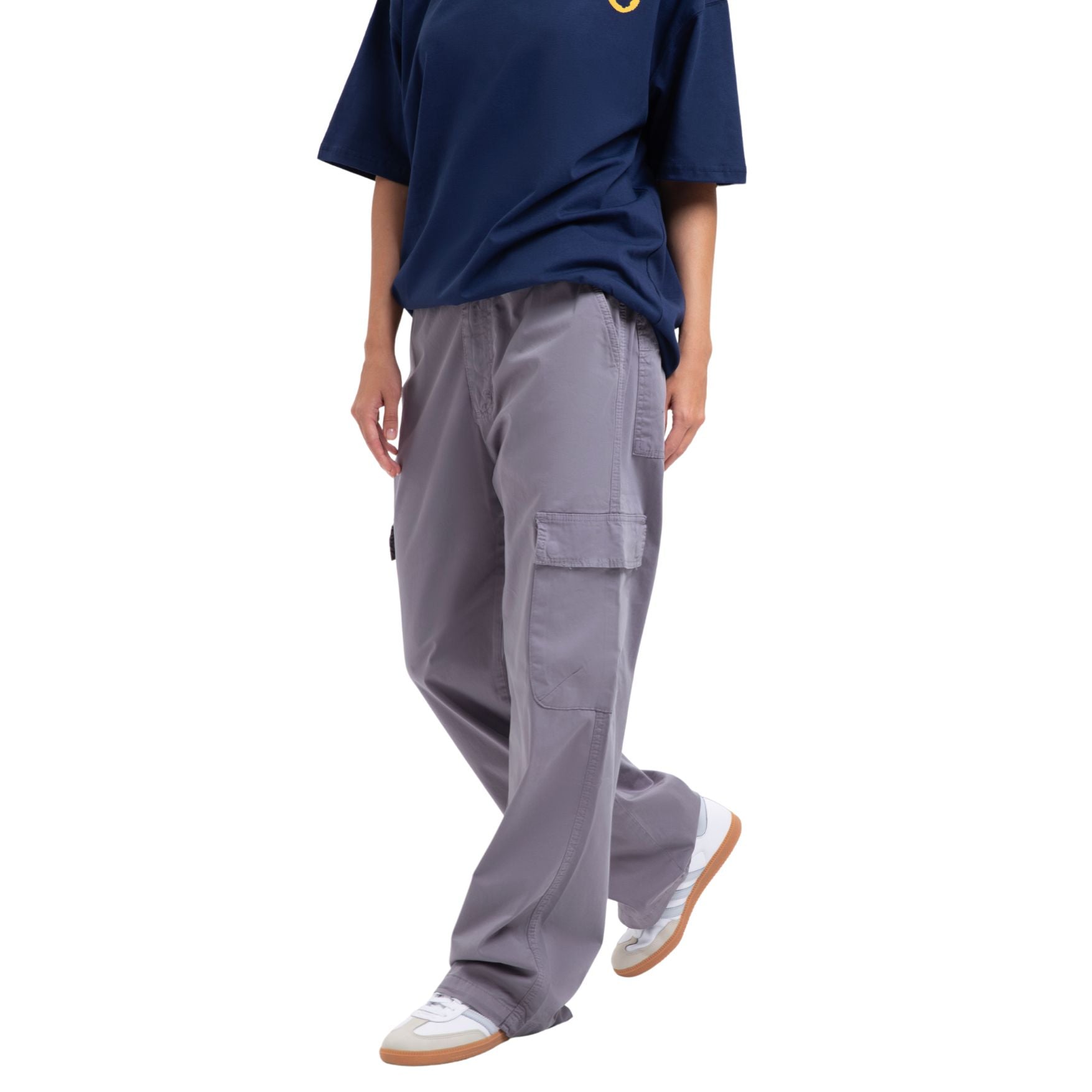 Baggy Cargo Pants - Cloudy Grey - Street Cultured