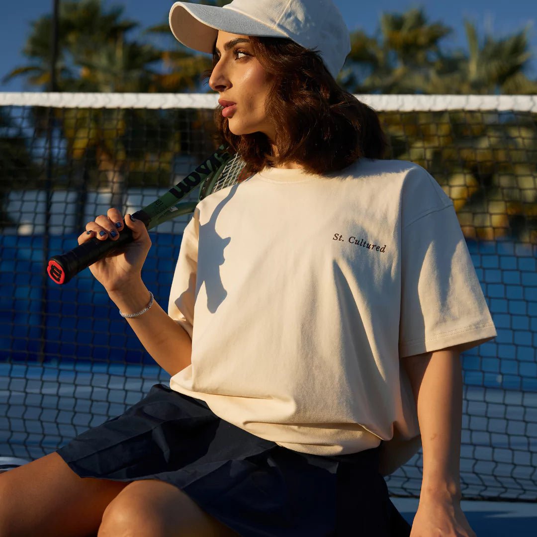 Socially Selective Club - Beige Tee - Street Cultured