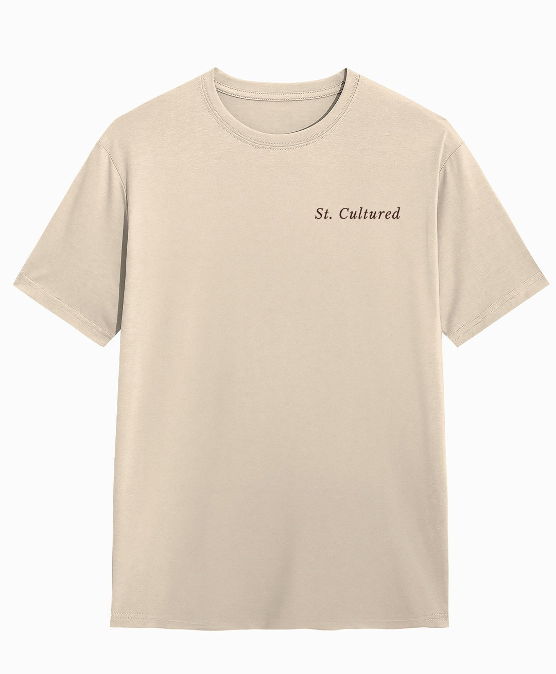 Socially Selective Club - Beige Tee - Street Cultured