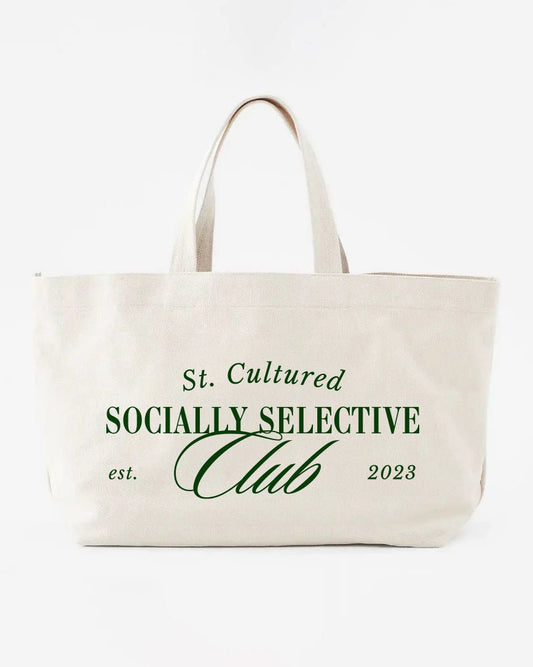 Socially Selective Tote Bag - Street Cultured