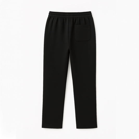 Straight Leg Sweat Pant - Black - Street Cultured