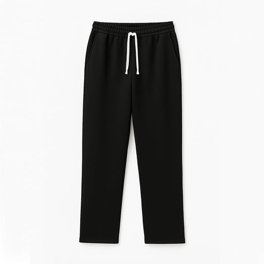 Straight Leg Sweat Pant - Black - Street Cultured