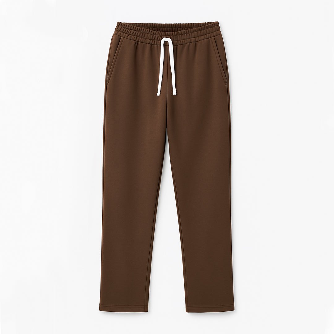 Straight Leg Sweat Pant - Brown - Street Cultured