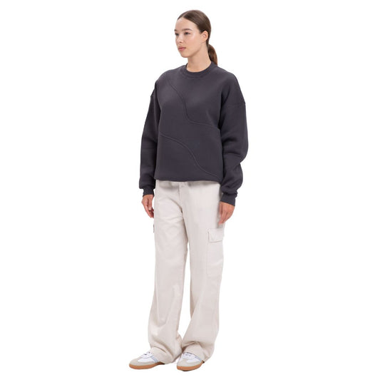 Baggy Cargo Pants -  Ivory Beige