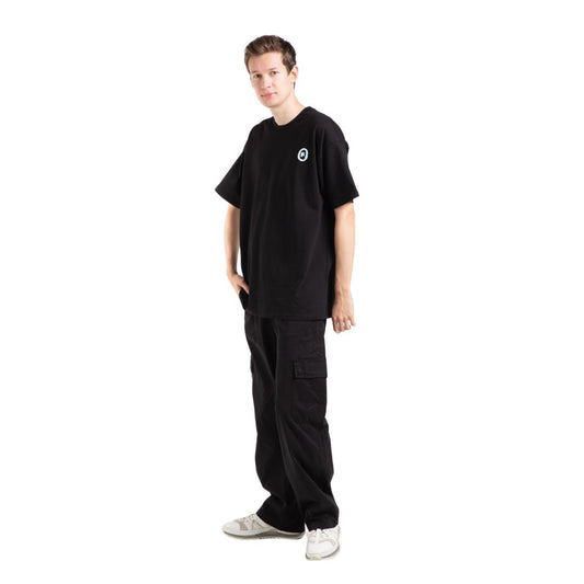 Baggy Cargo Pants -  Black