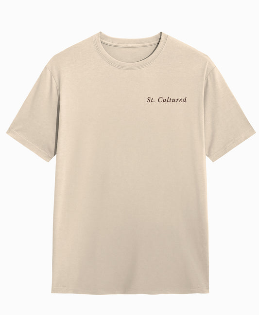 Socially Selective Club - Beige Tee