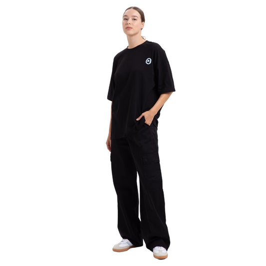 Baggy Cargo Pants -  Black