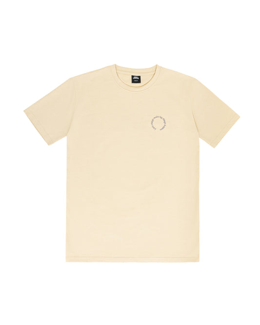 Spiral Tee- Beige