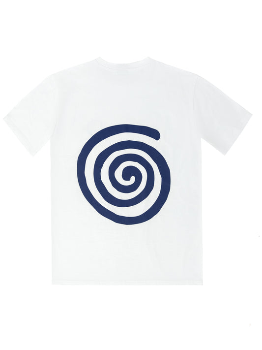 Spiral Tee - White